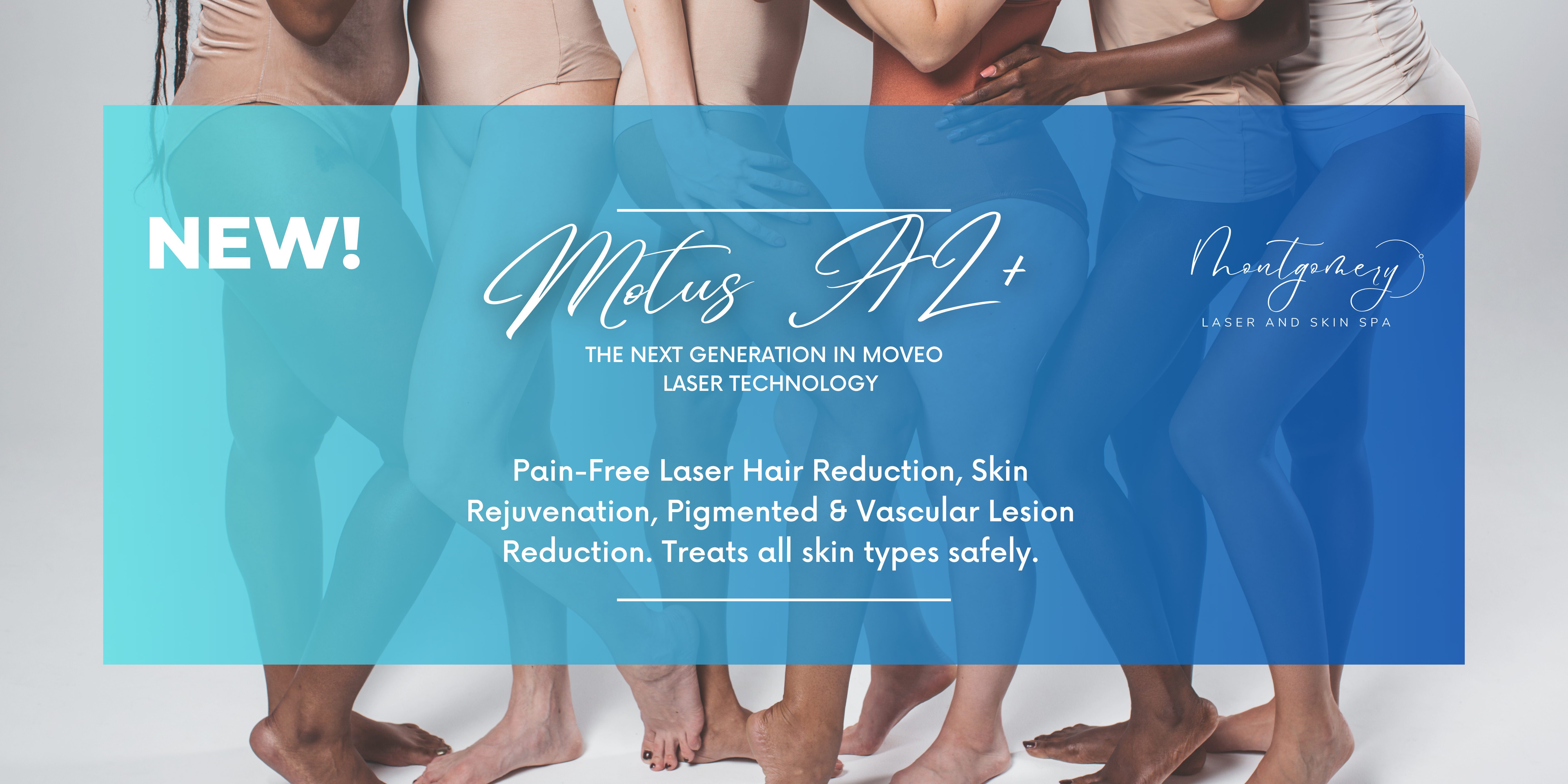 Pain-Free Laser Hair Removal is possible with the Motus AZ+ system 